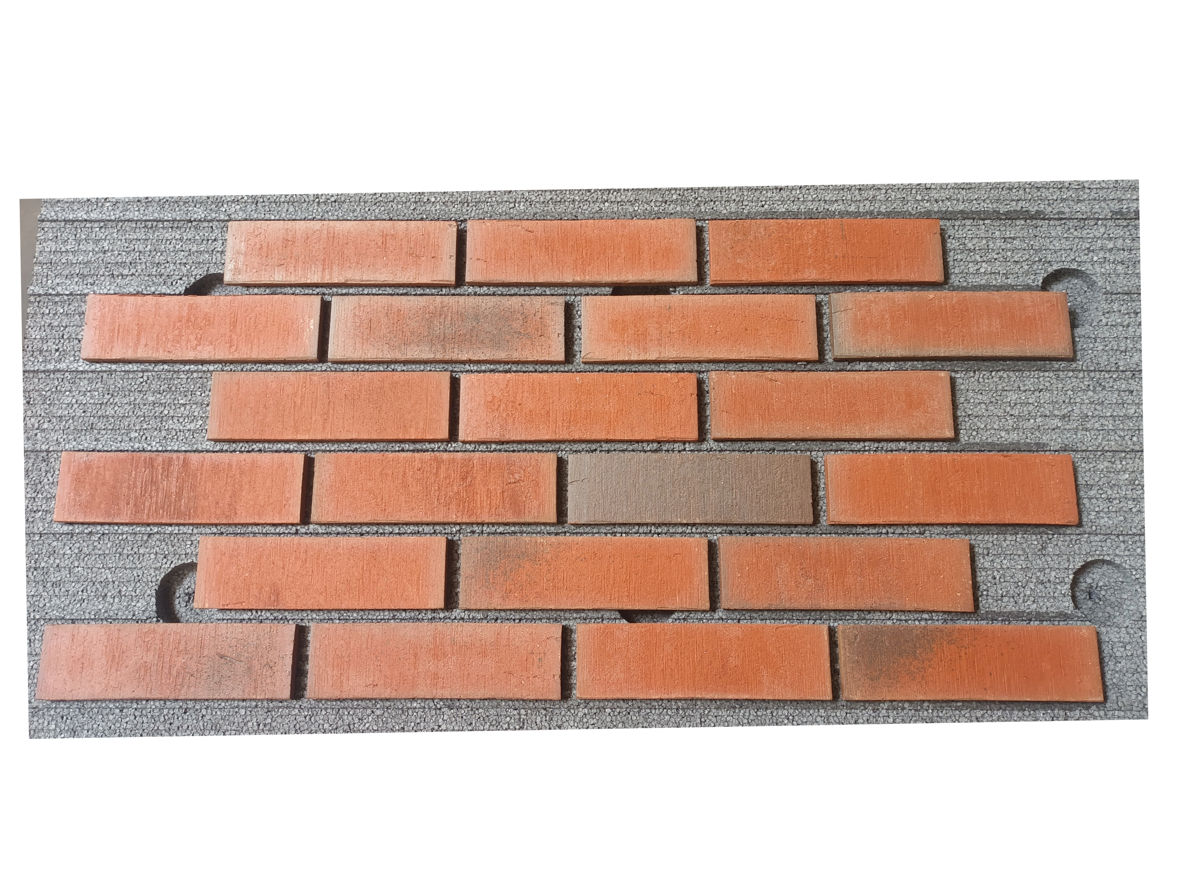 752 Feldhaus Klinker Riemchen Vascu Ardor Carbo Wasserstrich