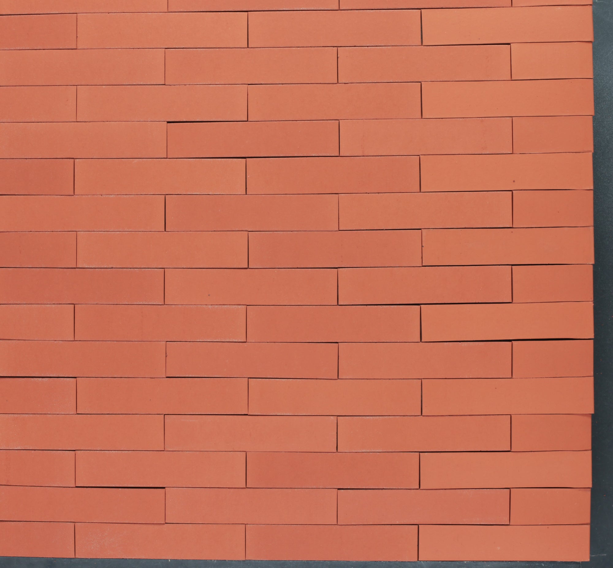220 SOPO Feldhaus Klinker Riemchen Orange glatt