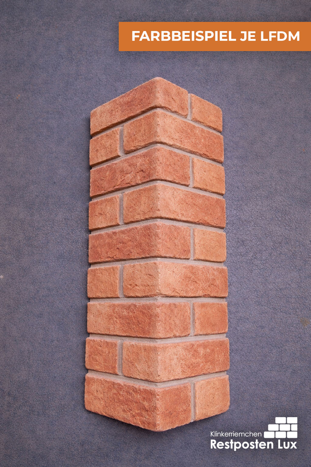 610 Röben Tonbaustoffe Winkelriemchen Moorbrand lehm-bunt