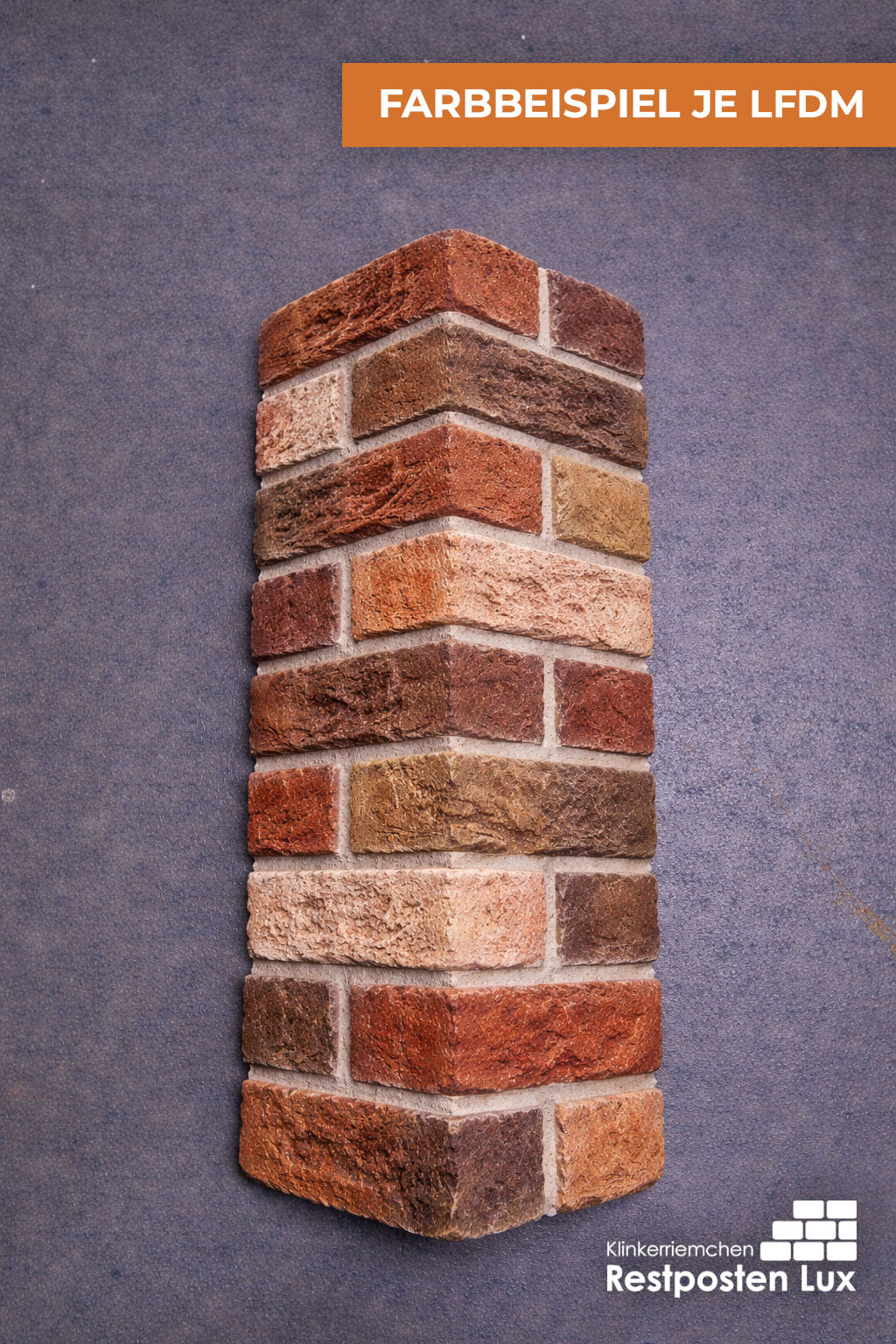 612 Röben Tonbaustoffe Winkelriemchen Dykbrand flämisch-bunt